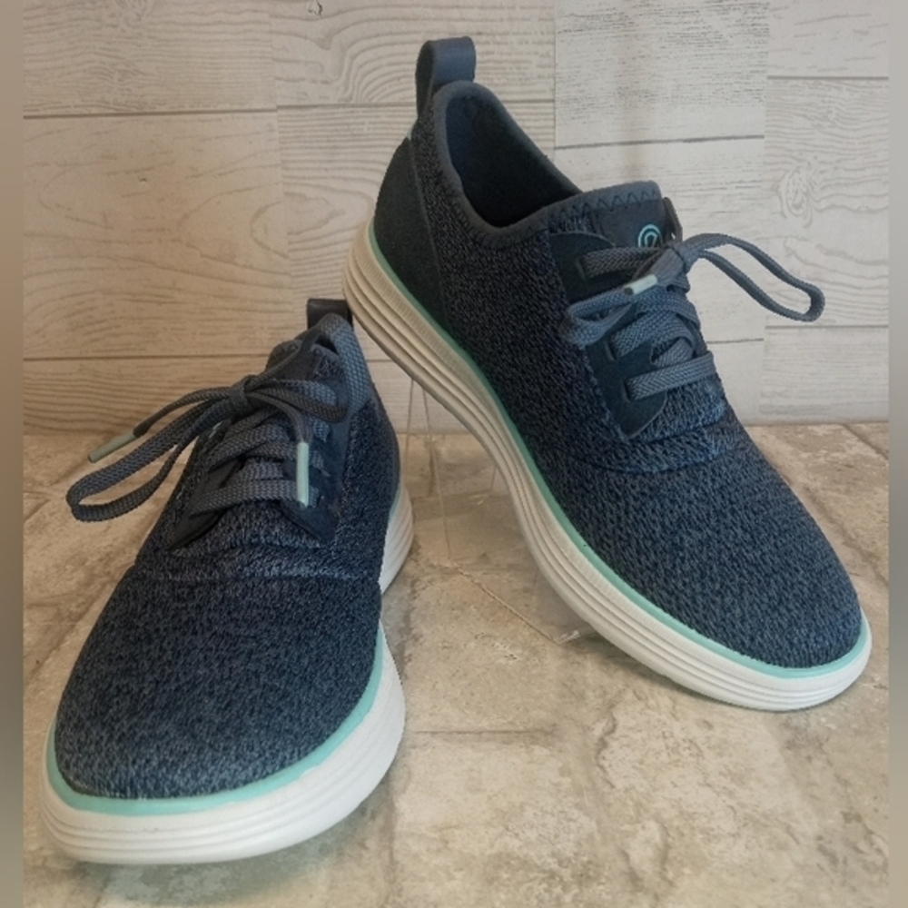 Cole Haan Grand Sport‎ W17637 Size 5.5 B Blue Low Top Sneakers